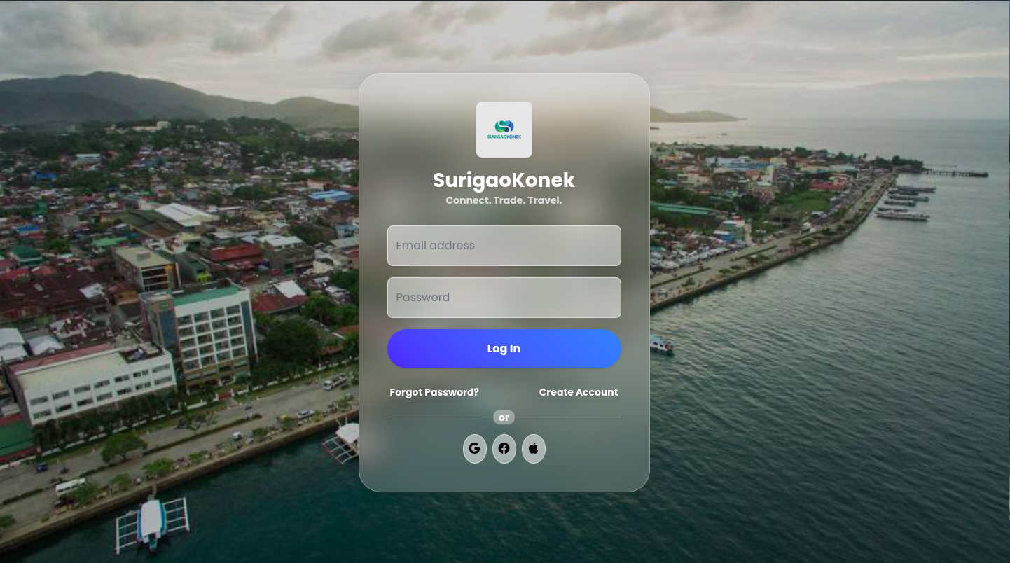 Surigao Konek project screenshot